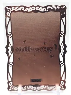 Goddess Story - Pink Metal Waifu Card - Yor Forger - NUMBERED #/200 - Image 2
