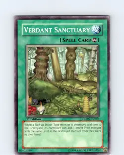 Yu-Gi-Oh TCG Verdant Sanctuary CRMS-EN060 1st Edition Common Card LP-NM - Image 1