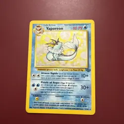 Pokemon TCG Vaporeon 12/64 - Base Set (1999) - WOTC Vintage Card - Image 1