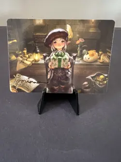 Off Center Signature FF Art Card, Magic the Gathering Misprint /Error Card, MTG - Image 1