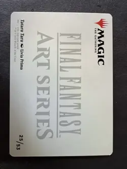 Off Center Signature FF Art Card, Magic the Gathering Misprint /Error Card, MTG - Image 3