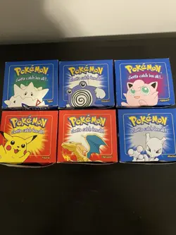 1 Full Set! - 1999 Pokemon Red 23k Gold Plated Trading Card Burger King - Image 1