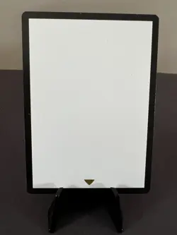 Blank Filler Card, Rare Emblem, Magic the Gathering Misprint /Error Card, MTG - Image 1