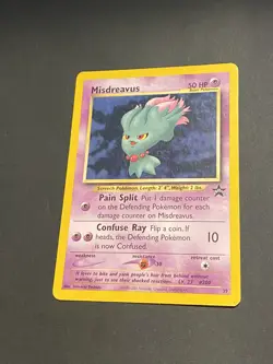 Misdreavus Rare Black Star Promo Pokemon Card # 39 (LP) - Image 4
