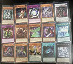 Yugioh 15 Card Lot 1st Edition Modern Sets all Super Rare or better - Image 2