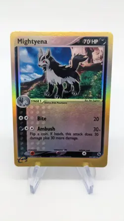 Mightyena 42/109 Reverse Holo - EX Ruby & Sapphire - Pokemon Card - LP/NM - Image 1