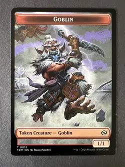 Ink Error Warrior Token, Tarkir, Magic the Gathering Misprint /Error Card, MTG - Image 3