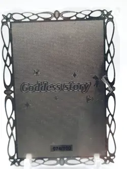 Goddess Story - Silver Metal Waifu Card - Rem - NUMBERED #/100 - Image 2