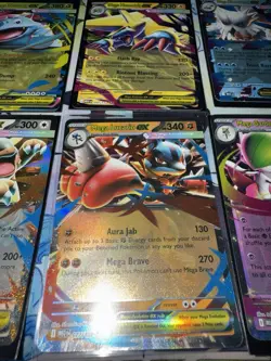 Mega Ex Lot Pokemon TCG Mega Evolutions 10 EX Cards - Image 4