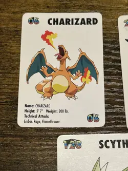 1998 KFC Pokemon Mini Cards Lot Charizard Snorlax Pikachu Dragonite + More LP - Image 4