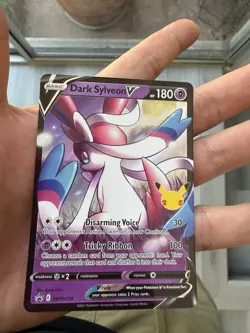 Dark Sylveon v SWSH134 SWSH: Sword & Shield Promo Cards Holo - Image 2