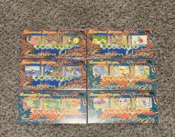 Vintage Pokemon Japanese Southern Islands Complete Set of 18 Cards 6 Sets Sealed - Image 1