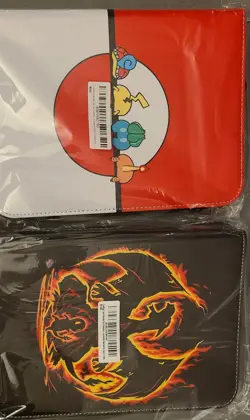 Lot of 2 new pokemon card binders - Image 1