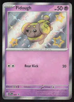 Pokemon TCG SV: Scarlet & Violet Promo Cards #069 Fidough NM - Image 1