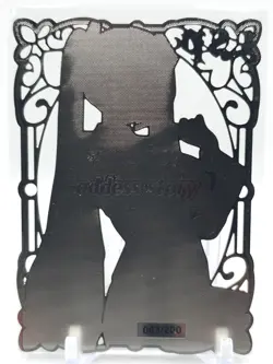 Goddess Story - Silver Metal Waifu Card - Hatsune Miku - NUMBERED 063/200 - Image 2
