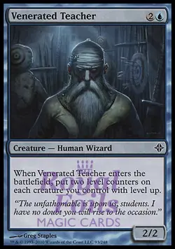 Venerated Teacher 2x FOIL ROE MTG Rise of Eldrazi Common NM blue - Image 1