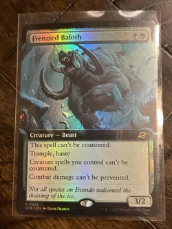 Frenzied Baloth (Extended Art) Edge of Eternities Foil - Image 1