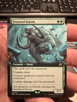 Frenzied Baloth (Extended Art) Edge of Eternities Regular 342 NM - Image 1
