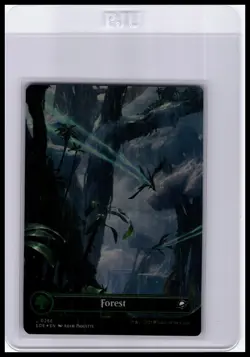 Edge of Eternities #266 Forest (0266) (Borderless) Foil - Image 1
