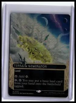 Edge of Eternities: Stellar Sights #43 Terrain Generator (Borderless) Foil - Image 1