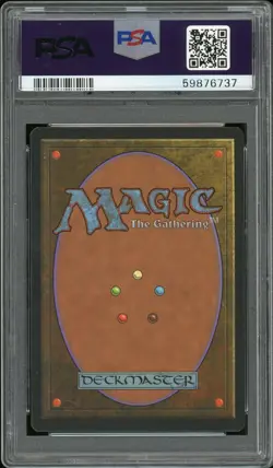 1996 Magic the Gathering MTG Mirage Uktabi Wildcats PSA 10 Pop 1 Rare - Image 2