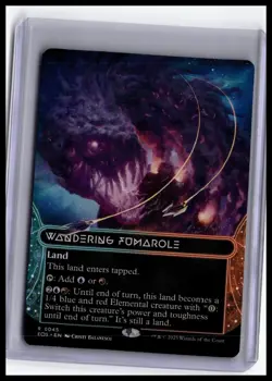 Edge of Eternities: Stellar Sights #45 Wandering Fumarole (0045) (Borderless) - Image 1