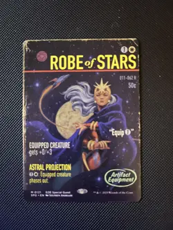 MTG Edge of Eternities Special Guests #121 Robe Of Stars (Showcase) - Image 1