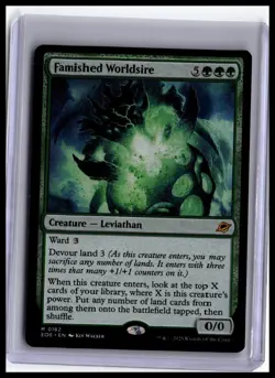 Edge of Eternities #182 Famished Worldsire - Image 1