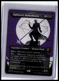 Edge of Eternities #292 Alpharael, Stonechosen (Borderless) - Image 1