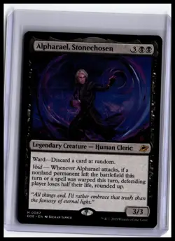 Edge of Eternities #87 Alpharael, Stonechosen - Image 1