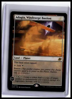 Edge of Eternities #250 Adagia, Windswept Bastion - Image 1