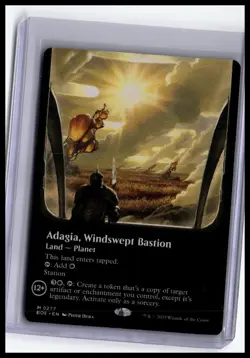 Edge of Eternities #277 Adagia, Windswept Bastion (Borderless) - Image 1