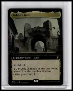 Battle for Baldur's Gate #600 Baldur's Gate (Extended Art) Foil - Image 1