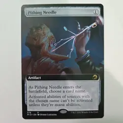 MTG Pithing Needle Innistrad: Midnight Hunt 378 Regular Rare - Image 2