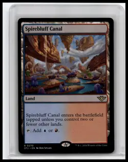 Outlaws of Thunder Junction #270 Spirebluff Canal - Image 1