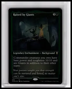 Commander Legends: Battle for Baldur's Gate #520 Raised by Giants (Foil Etched) - Image 1