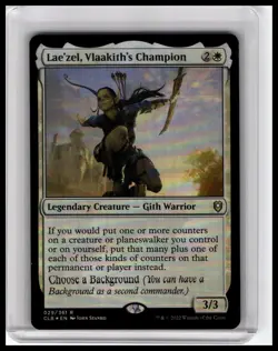 Battle for Baldur's Gate #29 Lae'zel, Vlaakith's Champion Foil - Image 1