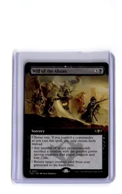 Commander: Tarkir: Dragonstorm #71 Will of the Abzan (Extended Art) - Image 1