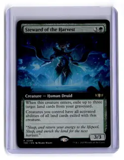 Commander: Tarkir: Dragonstorm #88 Steward of the Harvest (Extended Art) - Image 1