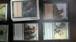 Magic The Gathering Lot Green One Dozen Eyes Llanowar Elves Brown Ouphe - Image 4