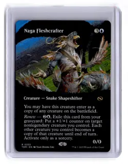 Tarkir: Dragonstorm #333 Naga Fleshcrafter (Borderless) - Image 1
