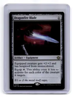 Tarkir: Dragonstorm #240 Dragonfire Blade - Image 1