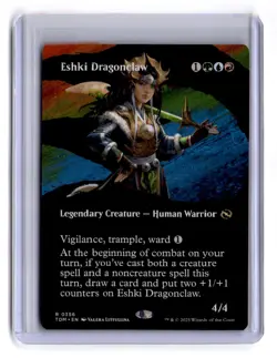 Tarkir: Dragonstorm #356 Eshki Dragonclaw (Borderless) - Image 1