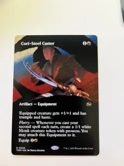 Tarkir: Dragonstorm #343 Cori-Steel Cutter (Borderless) - Image 1