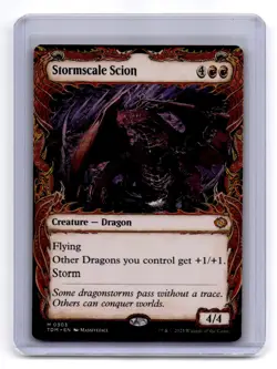 Tarkir: Dragonstorm #303 Stormscale Scion (Showcase) - Image 1