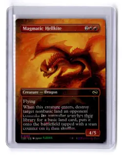 Tarkir: Dragonstorm #380 Magmatic Hellkite (Borderless) - Image 2
