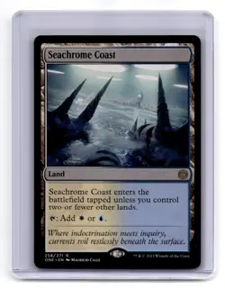 Phyrexia: All Will Be One #258 Seachrome Coast - Image 1