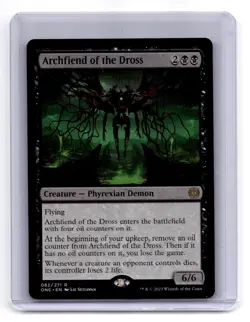 Phyrexia: All Will Be One #82 Archfiend of the Dross - Image 1