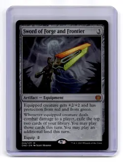 Phyrexia: All Will Be One #244 Sword of Forge and Frontier - Image 1