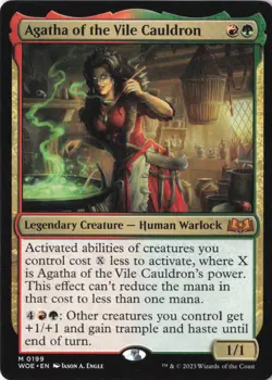 Agatha of the Vile Cauldron M Wilds of Eldraine 199 NM - Image 1